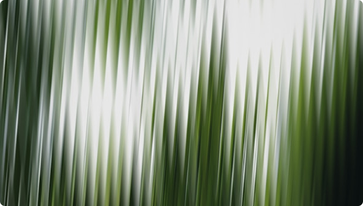 Grass through window